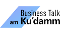 Logo von 'Business Talk am Ku'damm' hebt hervor, dass QUIN Investment als Top-Immobilienmakler in Berlin Spandau gesehen wird.